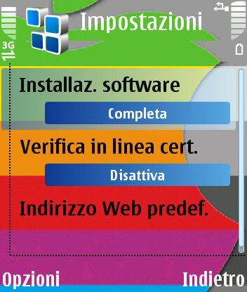 Disattivazione verifica certificato