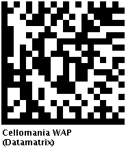 Cellomania Datamatrix barcode